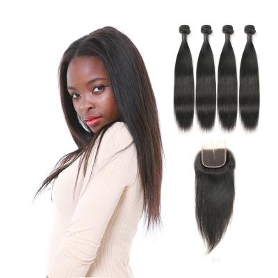 China Genuine Raw Indian Remy Human Hair Extension Weave No Synthetic Hair for sale