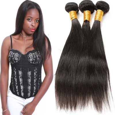 China Authentic Remy Brazilian Straight Hair Weave Without Chemical Processed for sale