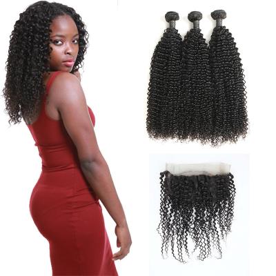 China 3 Bundles Of 360 Lace Frontal And Bundles Water Wave Double Layers Sewing for sale