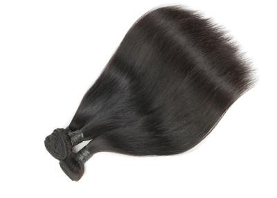 中国 8A上のブラジル人のRemyのヘアケア製品の自然で黒く完全なクチクラの厚い毛の束 販売のため