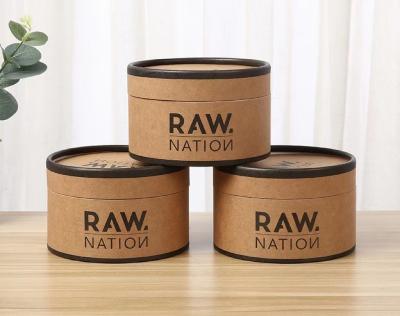 China Round Food Container Paper Box for sale