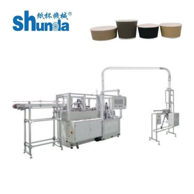 China Máquina de papel descartável dos produtos da parede dobro da ondinha, luva de papel que faz a máquina à venda