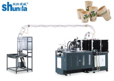 中国 アイス クリームのコップ茶およびPE/PLAのコーヒー カップのための顧客用使い捨て可能な紙コップ機械は塗った 販売のため