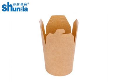 China Flexo que imprime la caja de papel revestida del PE Donner para el empaquetado para llevar en venta