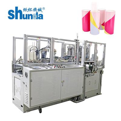 China Tissue Box Organizer / Paper Tube Forming Machine Max Cup Height 220mm en venta