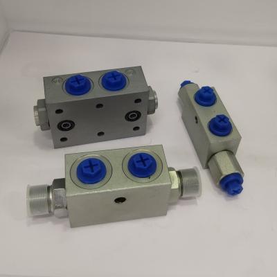 China Dual Pilot Operated Check Valve Cartridge Customized Hydraulic Lock Valve for sale