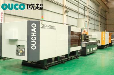 China Efficiency Hybrid Injection Molding Machine SGS 500 Ton Injection Molding Machine for sale