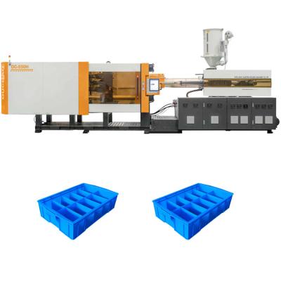 China OUCO 550T Precision Hydraulic Servo Rectangular Parts Partition Storage Plastic Basket Injection Molding Machine for sale