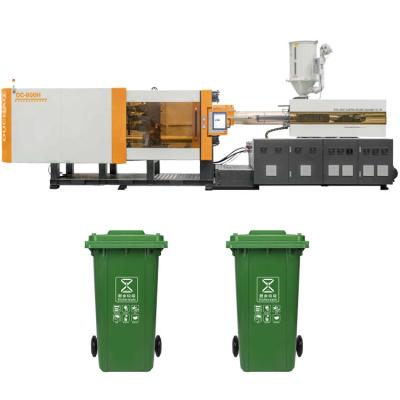 China OUCO CE Certification 800T Injection Molding Machine Sturdy And Durable Outdoor Trash Cans en venta