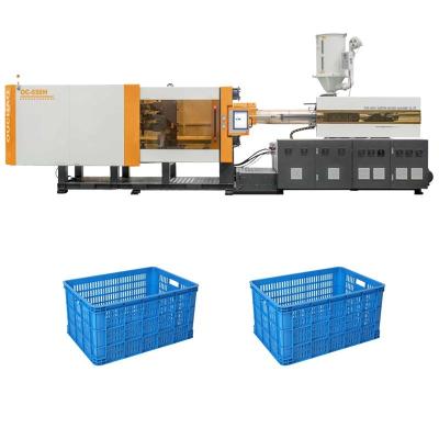 China Customisable High Precision Production Of Plastic Fruit Baskets OUCO 550T Servo-Hydraulic Injection Molding Machine for sale