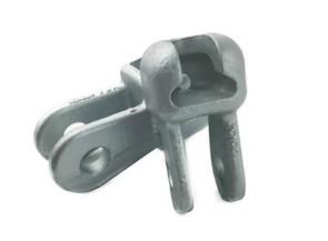China High Tensile Strength Clevis End Fitting , Transmission Line Fittings OEM Accepted for sale