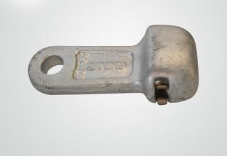 China Silver Color Clevis Fitting Hot Dip Galvanized Forged Steel ISO9001 Certificaion for sale