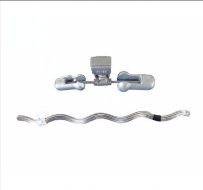 Chine garnitures de matériel de l'amortisseur OPGW de la vibration 4D composées de deux marteaux différents de poids à vendre