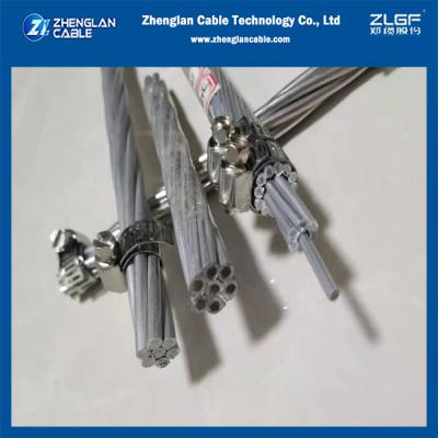 China ACS conductor 20.3% IACS 7 x 7AWG aluminum clad steel wire en venta