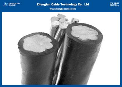 China 1Kv/10Kv Aluminum Aerial Bundle Conductor , Aluminum Aerial Cable XLPE Insulated for sale