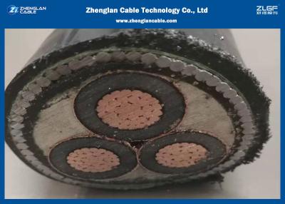 China 3 Core Outdoor Armoured Power Cable 0.6 / 1KV 99.99% Oxyzen Free Copper Material for sale