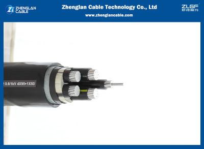 China El PVC de acero de la base 0.6/1kv de la cinta 5 del conductor de aluminio aisló los cables en venta