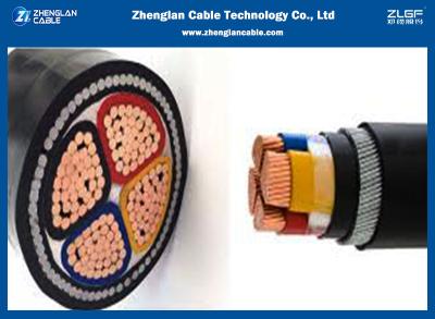 China 4 Core Underground Electrical Armoured Power Cable 120mm 185mm 240mm for sale