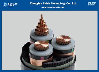 China 18/30KV Medium Voltage 3 Core Power Cable Insulated Cable IEC 60502/60228 for sale