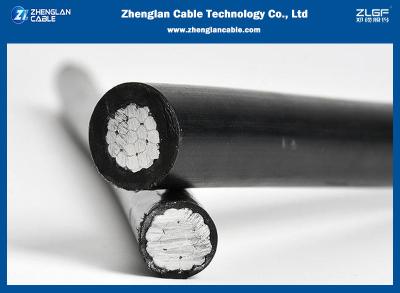 China 1kv em cima isolou o cabo isolado aéreo 1x70sqmm AAC/PVC do PVC do cabo à venda