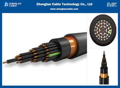 China 450/750V 24x0.75sqmm Pvc Insulated Pvc Sheathed Cable Copper Conductor for sale