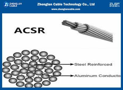 China 120/20 Sqmm ACSR Conductor Wire 100% Tested ISO 14001:2005 EN50182 for sale