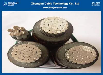 Китай Воздушная линия передачи энергии изолированного кабеля Al 35KV 3x185mm2 передачи надземная продается