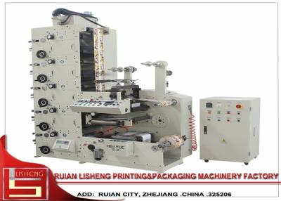 China 6 color Flexo Printing Machine With Three Die - cutting Stations for sale