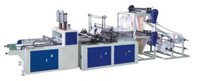 China HQ Series Full Automatic Double Lines Heat Cutting Shopping Bag Making Machine for sale