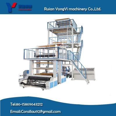 China Three Layer Co-Extrusion Film Blowing Machine for sale