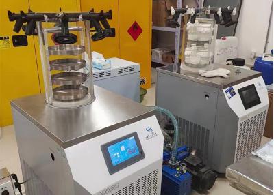 China Laboratorio de máquinas secadoras de congelación con vacío en cascada de alto rendimiento en venta