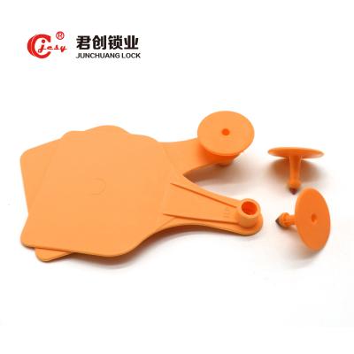 China Metal Animal Ear Tag JCET005 Laser Printing For Cattle Management for sale