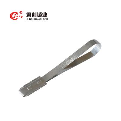 China Galvanized Strapping Metal Seals Self Lock High Security Laser Marking for sale