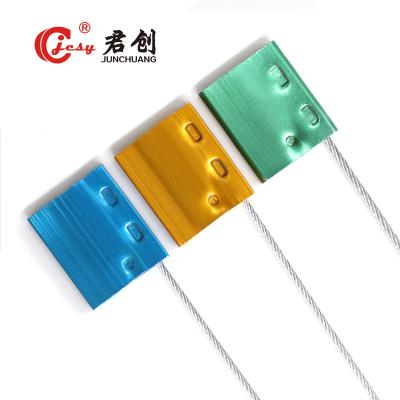 中国 JCCS007  pull tight container security cable seal cable sealing electric meter adjustable cable seal 販売のため
