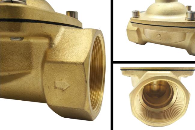 Details of AC220V/24VDC 2W500-50 electric water control valves: