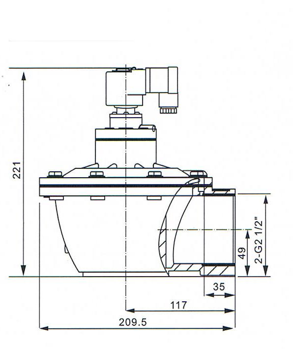 DMF-Z-62S overall Dimension