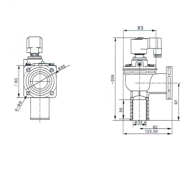 ca25fs overall dimension