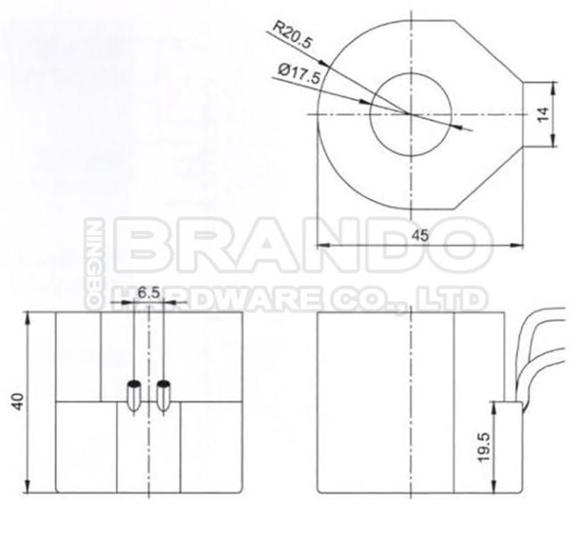 MP-C-011 Solenoid Valve Coil 24V 120V 240V AC For Henny Penny Fryer 0