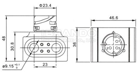 Wabco Type Truck ABS Solenoid Modulator Valve Coil 24VDC 4721950160 0