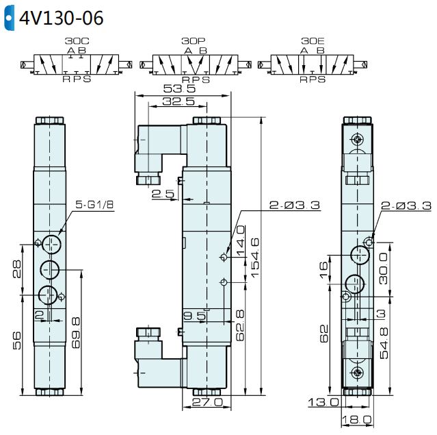 4v130c-06 dimension 4v130c-06 dimension