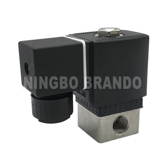 1/8'' 2 Way NC Mini Brass Solenoid Valve For Water Air Gas 12V 24V 110V 110V 4