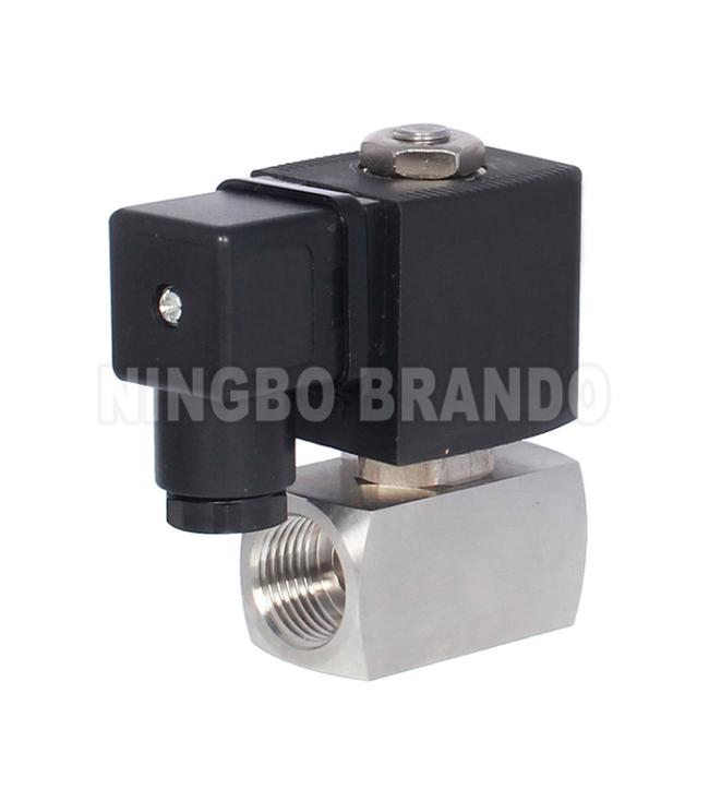 1/8'' 2 Way NC Mini Brass Solenoid Valve For Water Air Gas 12V 24V 110V 110V 5