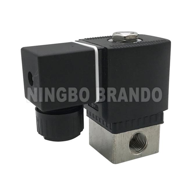 1/8'' 2 Way NC Mini Brass Solenoid Valve For Water Air Gas 12V 24V 110V 110V 4