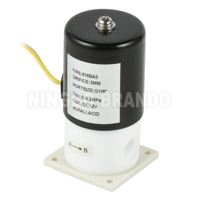 PTFE Solenoid Valve PTFE Solenoid Valve