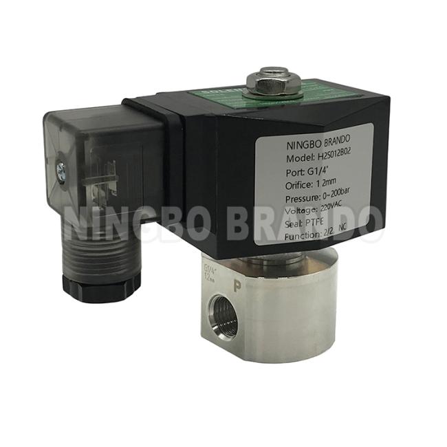 High Pressure Solenoid Valve 200 bar High Pressure Solenoid Valve 200 bar
