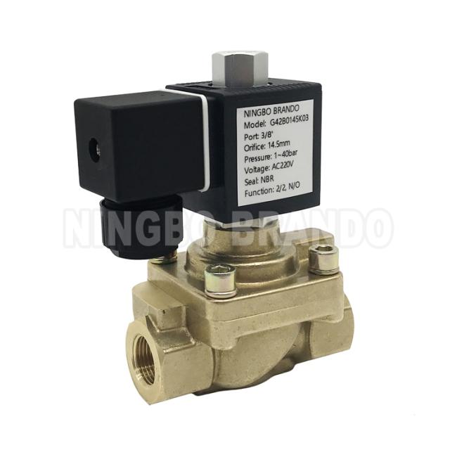 Normally Open High Pressure Solenoid Valve 4 MPa Normally Open High Pressure Solenoid Valve 4 MPa