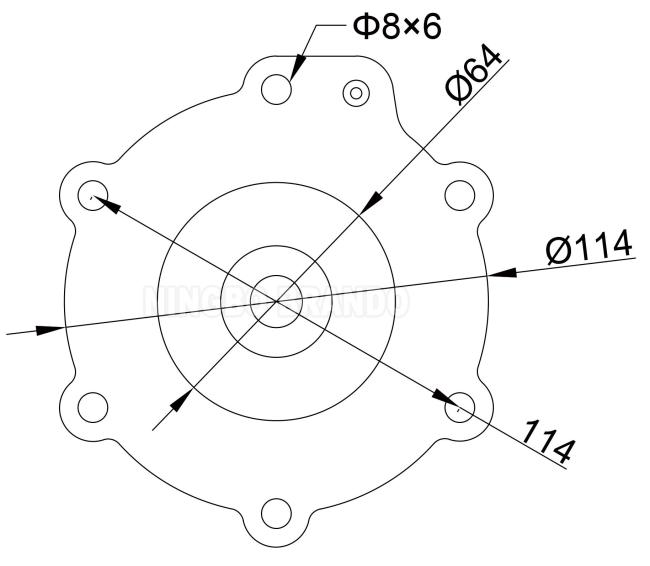 MD03-50 Diaphragm For TAEHA Pulse Jet Valve TH-5450-B TH-4450-B 0