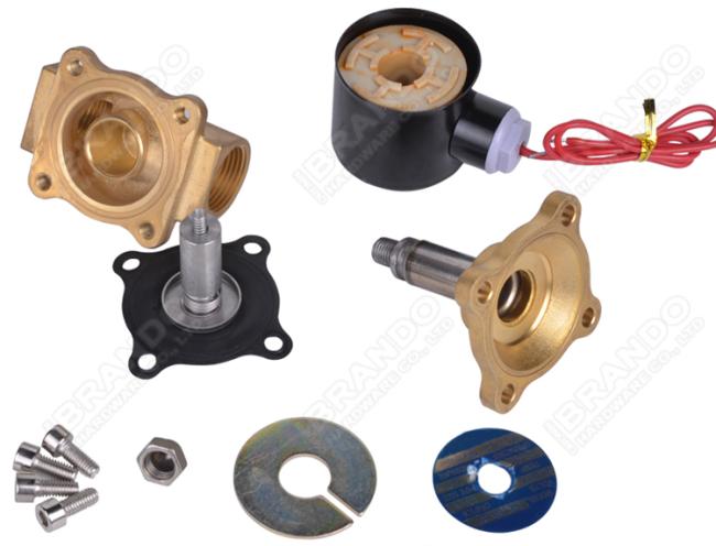 2S160-10 3/8 Inch 2 Way NC Solenoid Valve Stainless Steel 24V 220V 1