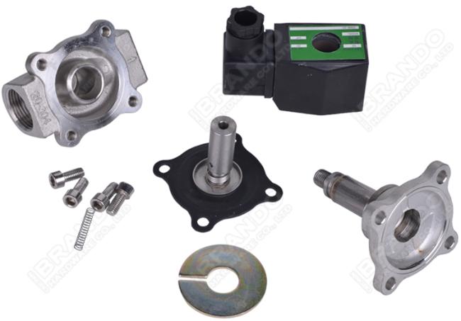 2S160-15S 1/2'' Stainless Steel Electric Solenoid Valve 12V 24V 220V 2