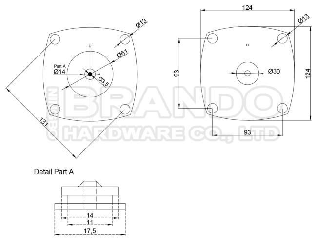 Nitrile Diaphragm For Water Solenoid Valve 2'' 2W500-50 2S500-50 0